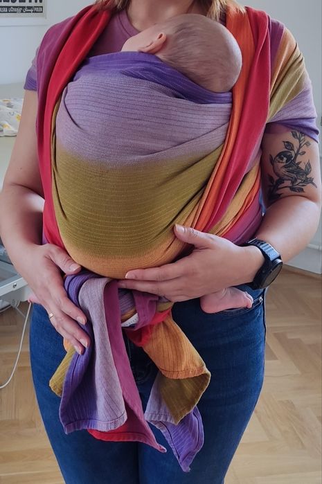 Chusta do noszenia dziecka Little Frog 3,6m