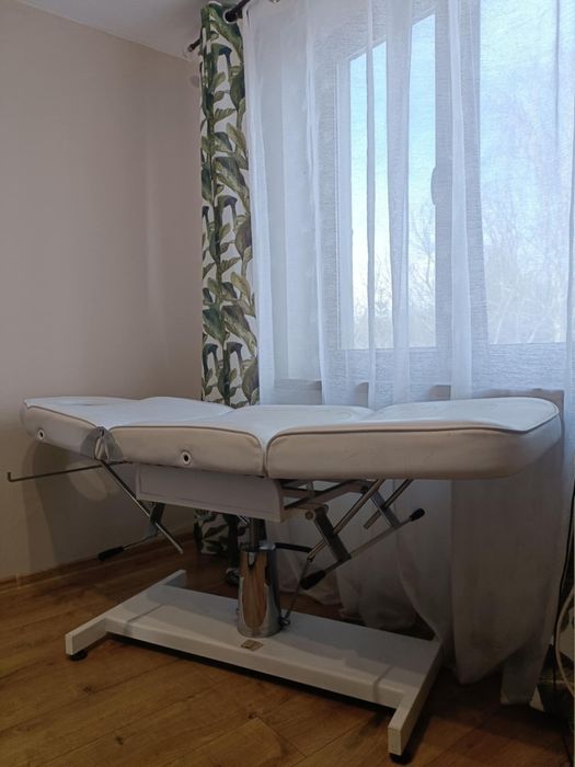 Fotel i łóżko kosmetyczne komplet