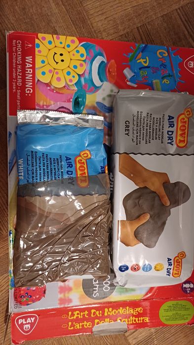 Glina rzeźbiarska 1kg + 0,5kg gratis