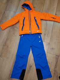 Kurtka i spodnie naciarskie 146, komplet 4F dla chłopca/dziewczynki