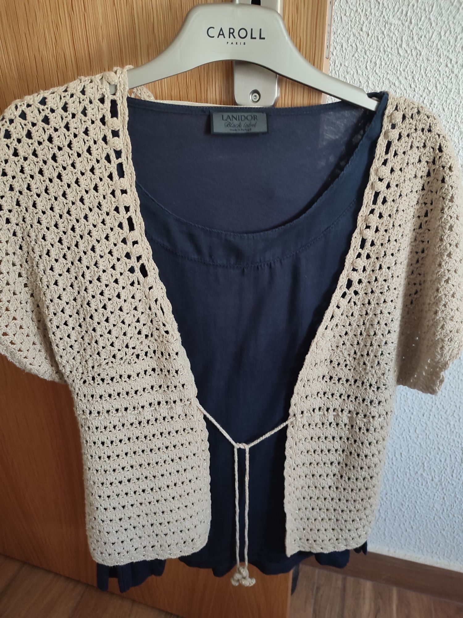 Colete de crochê