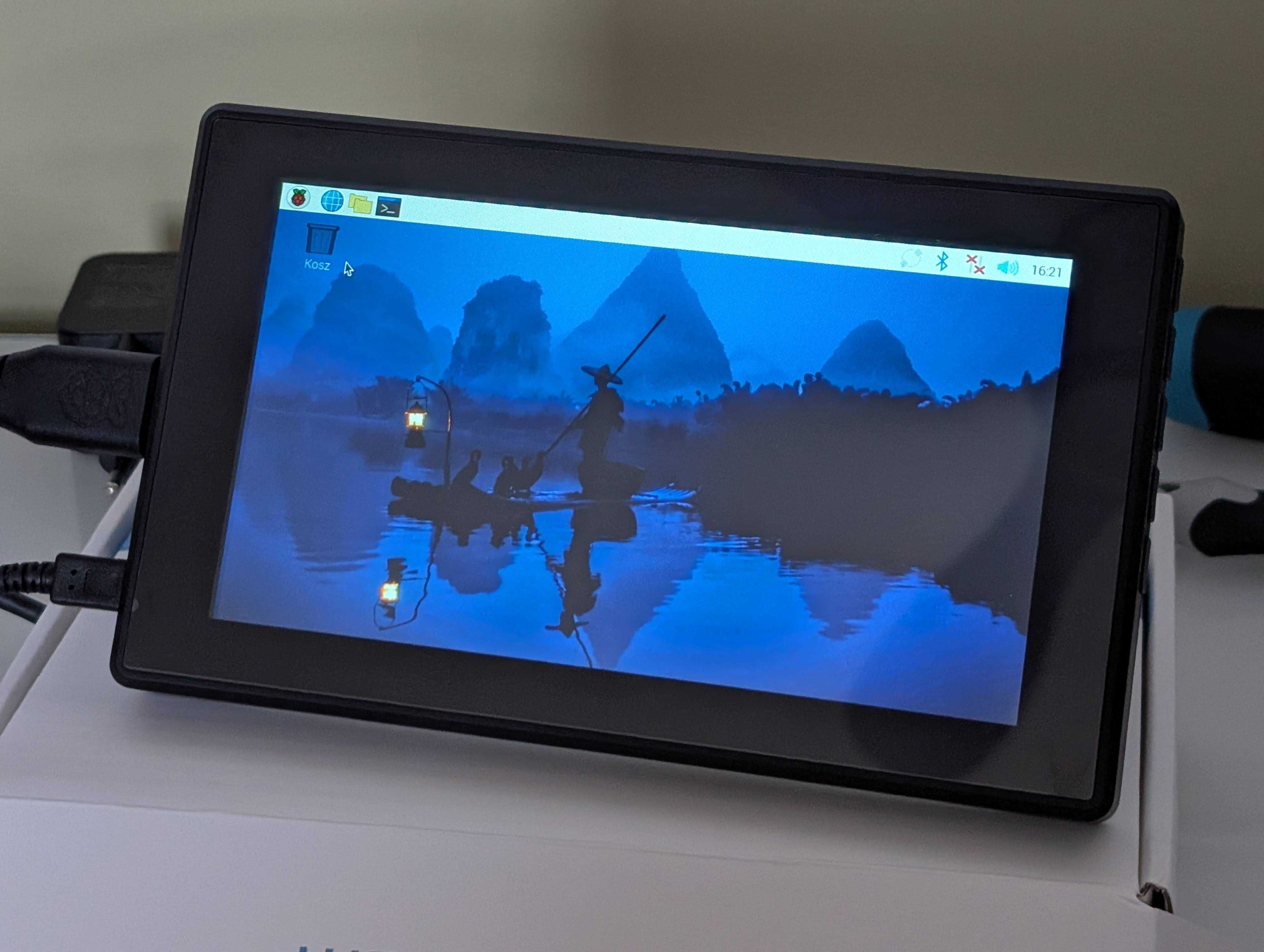 Ekran dotykowy LCD IPS 7'' 1024x600px HDMI Raspberry Pi