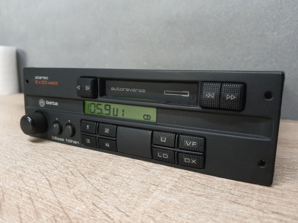 Radio Oryginalne Volkswagen BETA 3 III VW Golf Corrado Passat Gamma