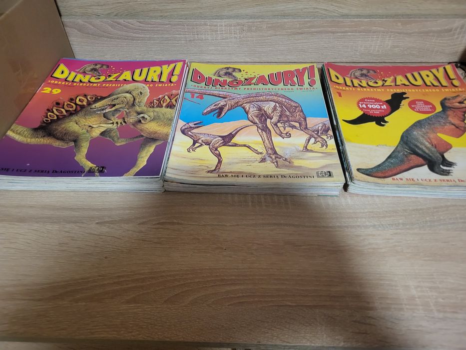 Czasopismo Dinozaury 1-51