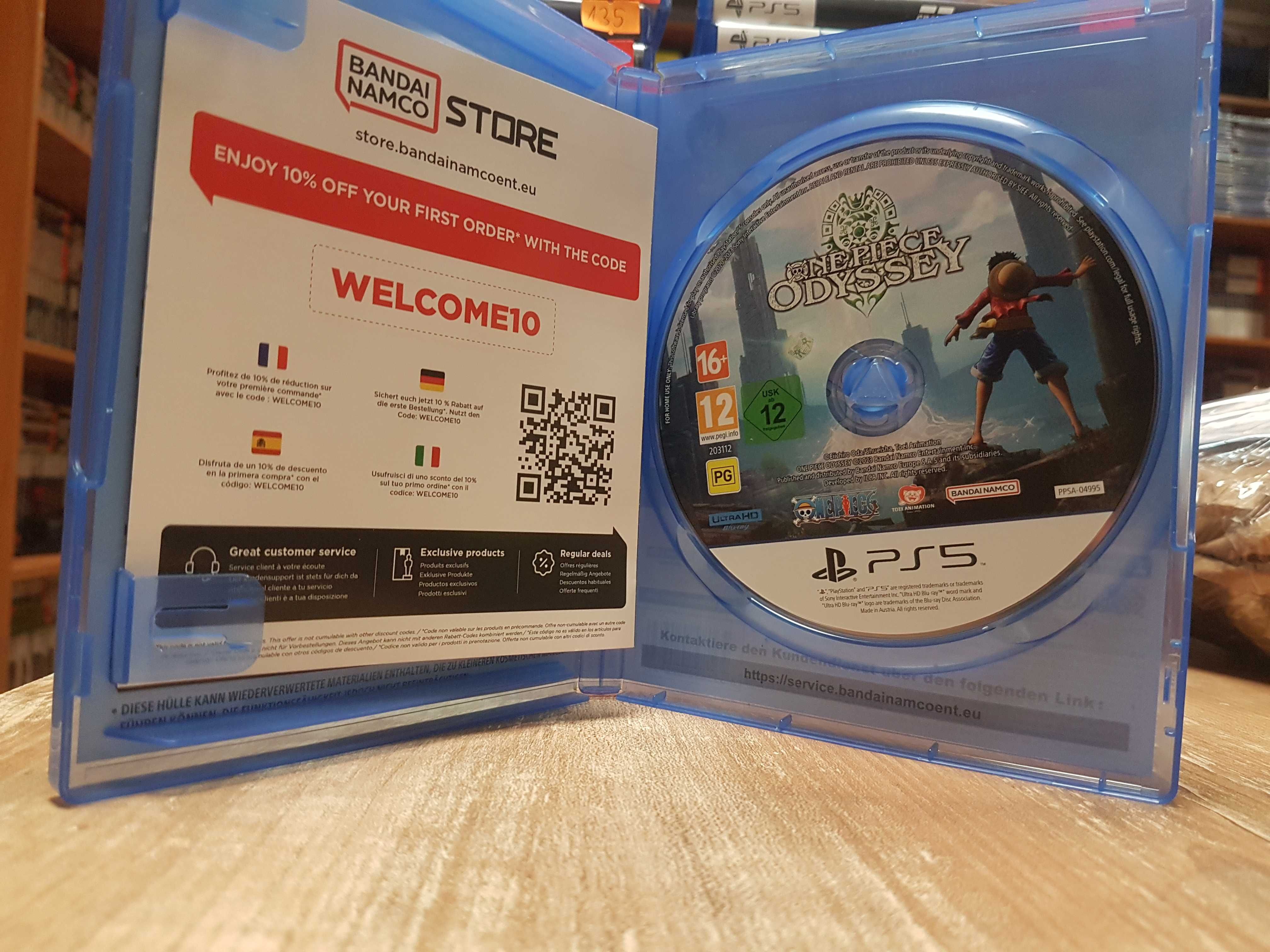 One Piece Odyssey PS5, Sklep Wysyłka Wymiana