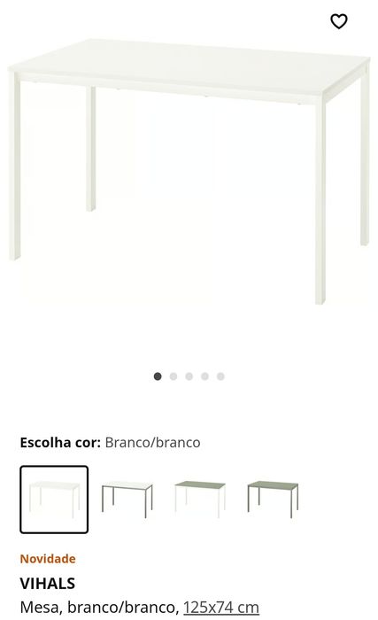 1 Mesa 6 Cadeiras ikea 125x746 Cadeiras ikea Usado Entrega Gratis