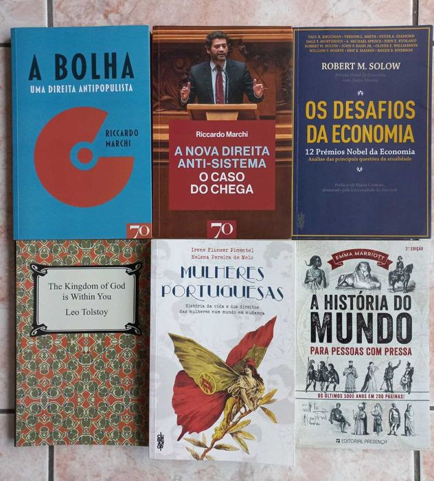 Livros de ficção e não ficção | Inglês e português