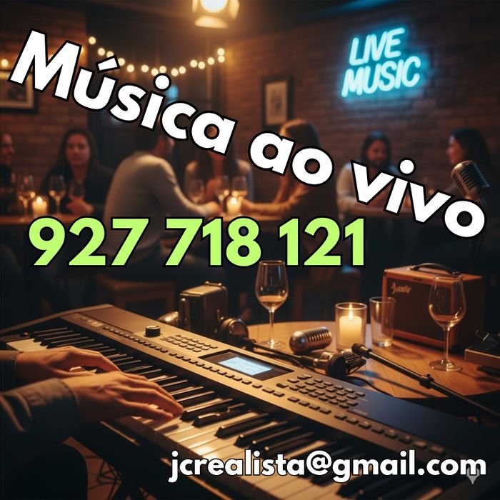 Música ao vivo para eventos!