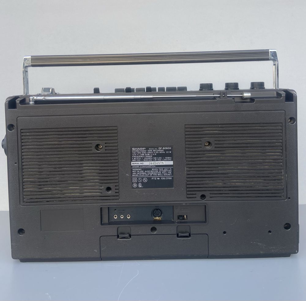 Sharp GF-6060H Stereo Radio - Tape Recorder