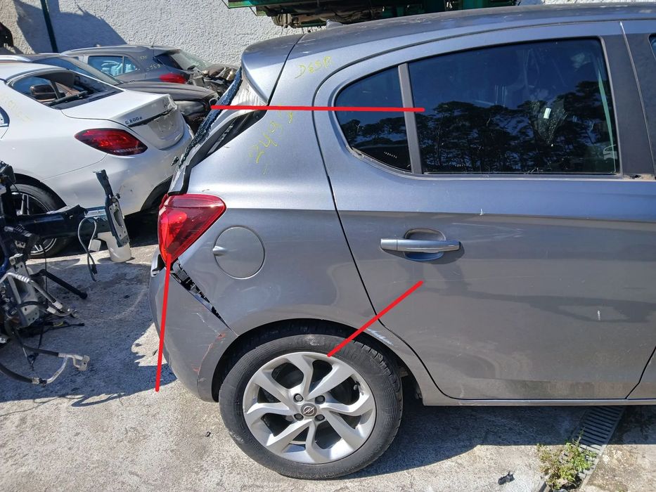 Painel trás direito OPEL Corsa E