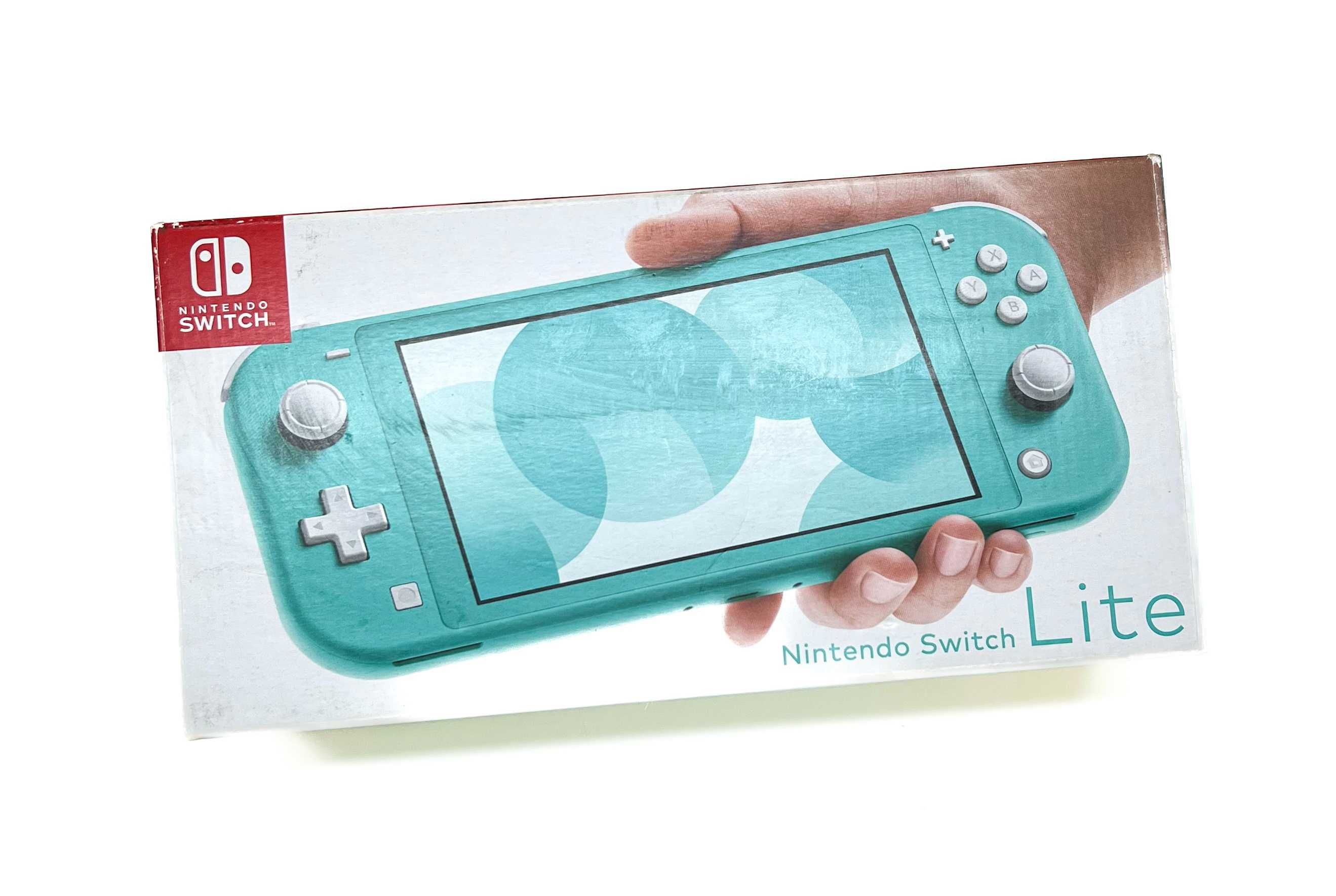 Nintendo Switch Lite - Niebieska - 32GB - Komplet