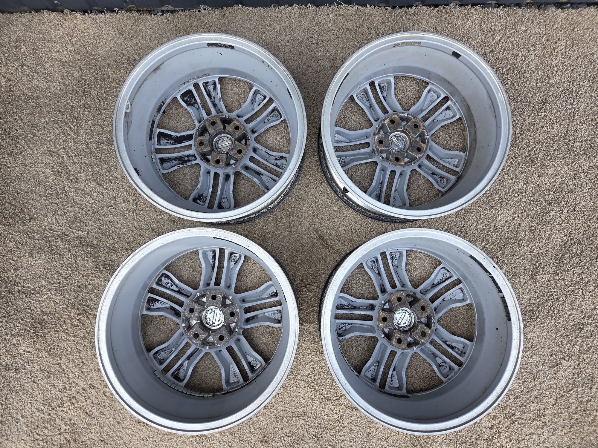 Диски 17 5 114.3 Nissan ЕТ40