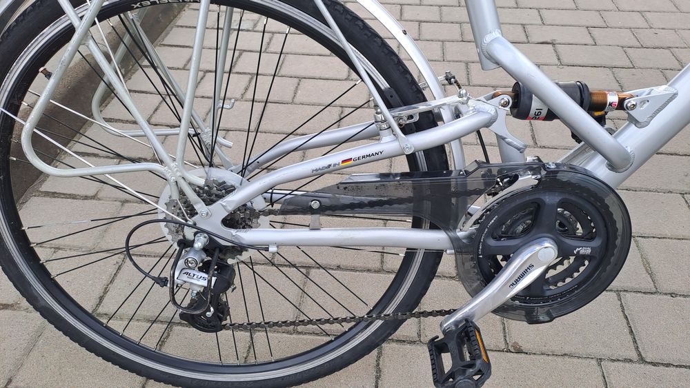 Велосипед міський двопідвісний Alu Bike.