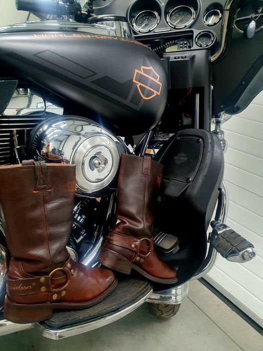 Unikalne buty Harley Davidson 37