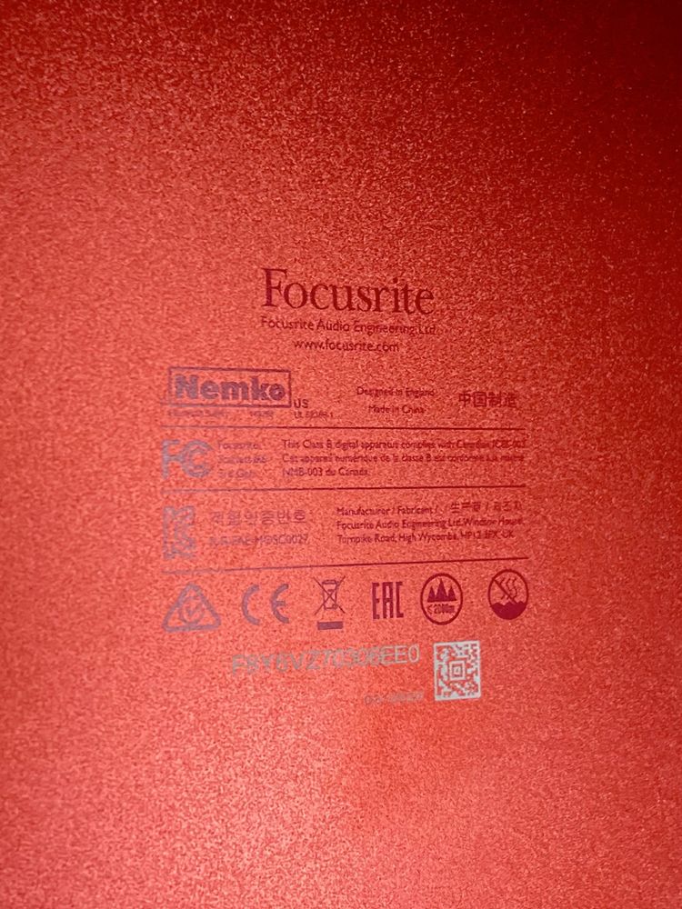 Focusrite Scarlett 8i6 3rd Gen | Interfejs audio USB