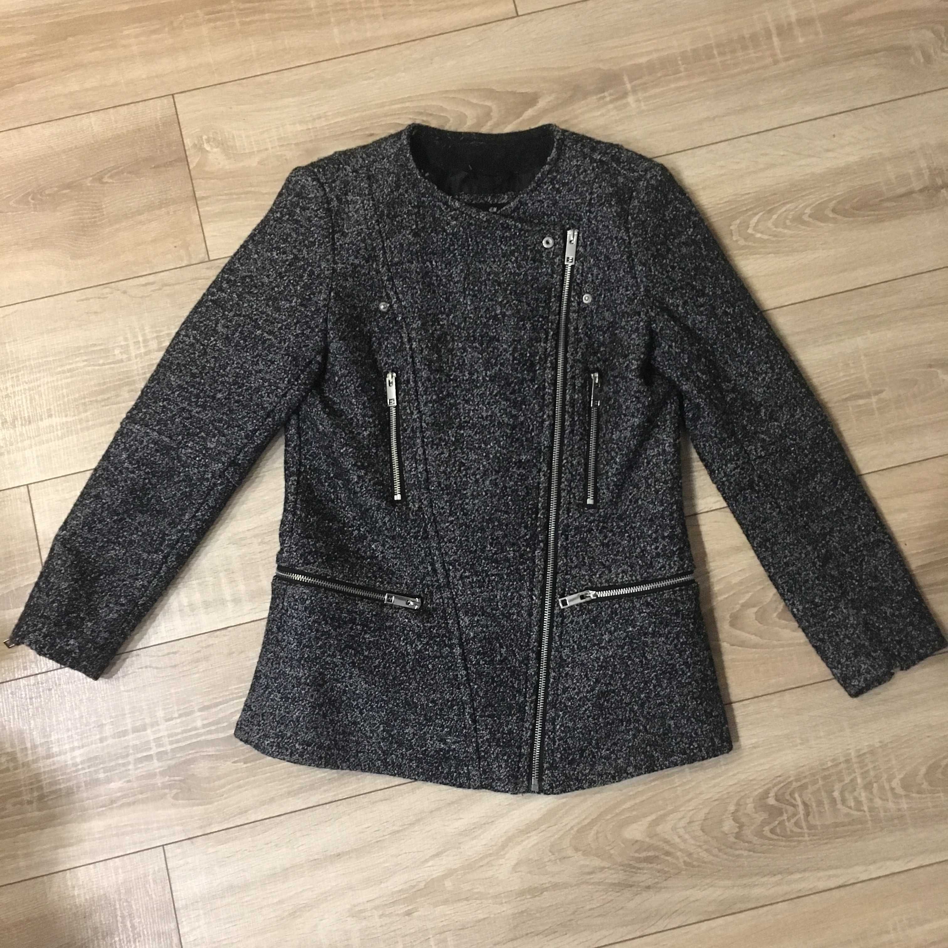 H&M damska kurtka jesienno zimowa XS 34