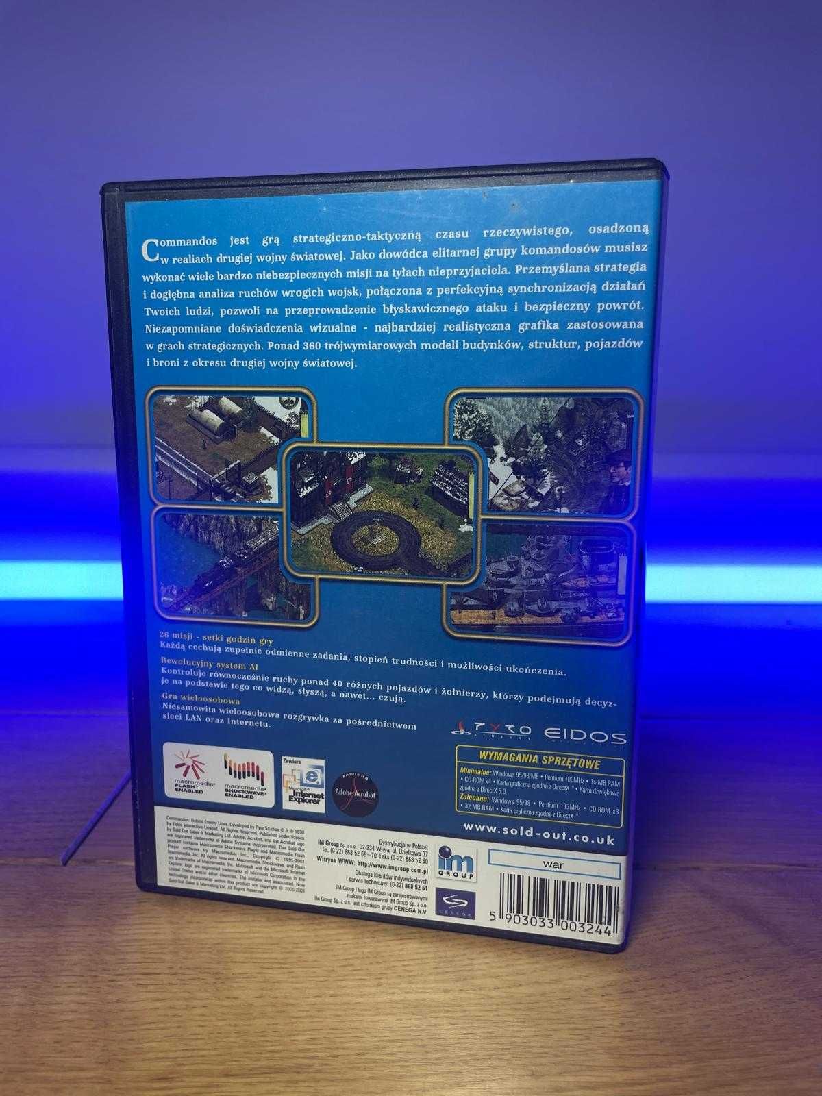 Commandos Behind Enemy Lines 1 PC | Kultowa gra |Retro klasyk