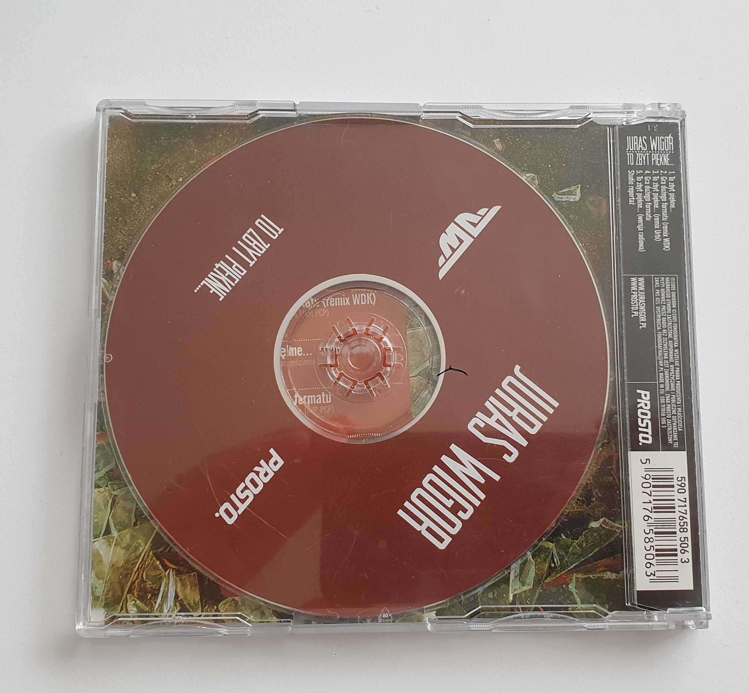 Juras / Wigor – To Zbyt Piękne... CD