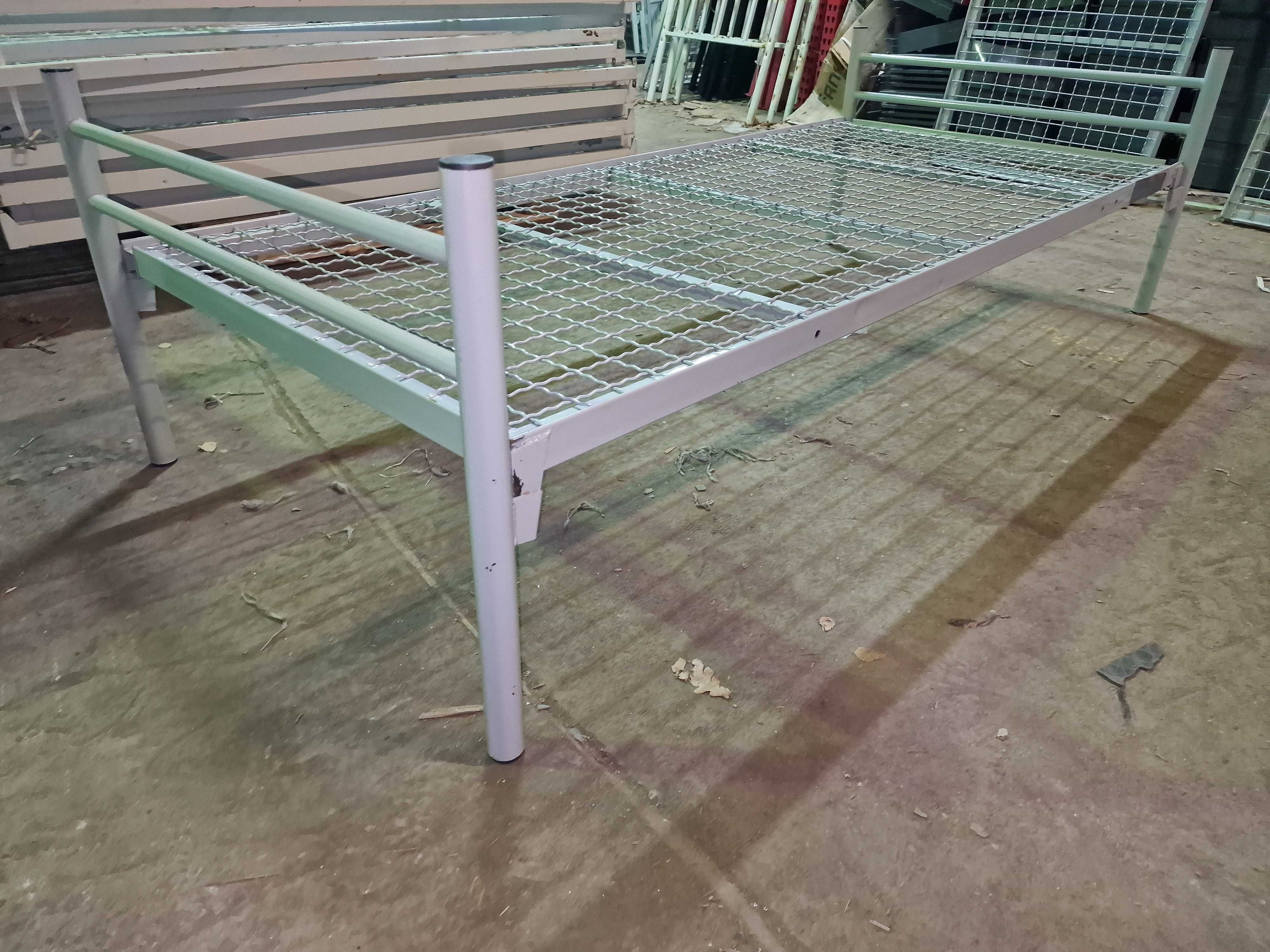 Łóżko metalowe 90x200 pojedyncze do renowacji