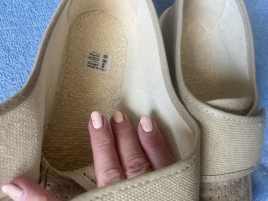 Włoskie buty męskie, letnie