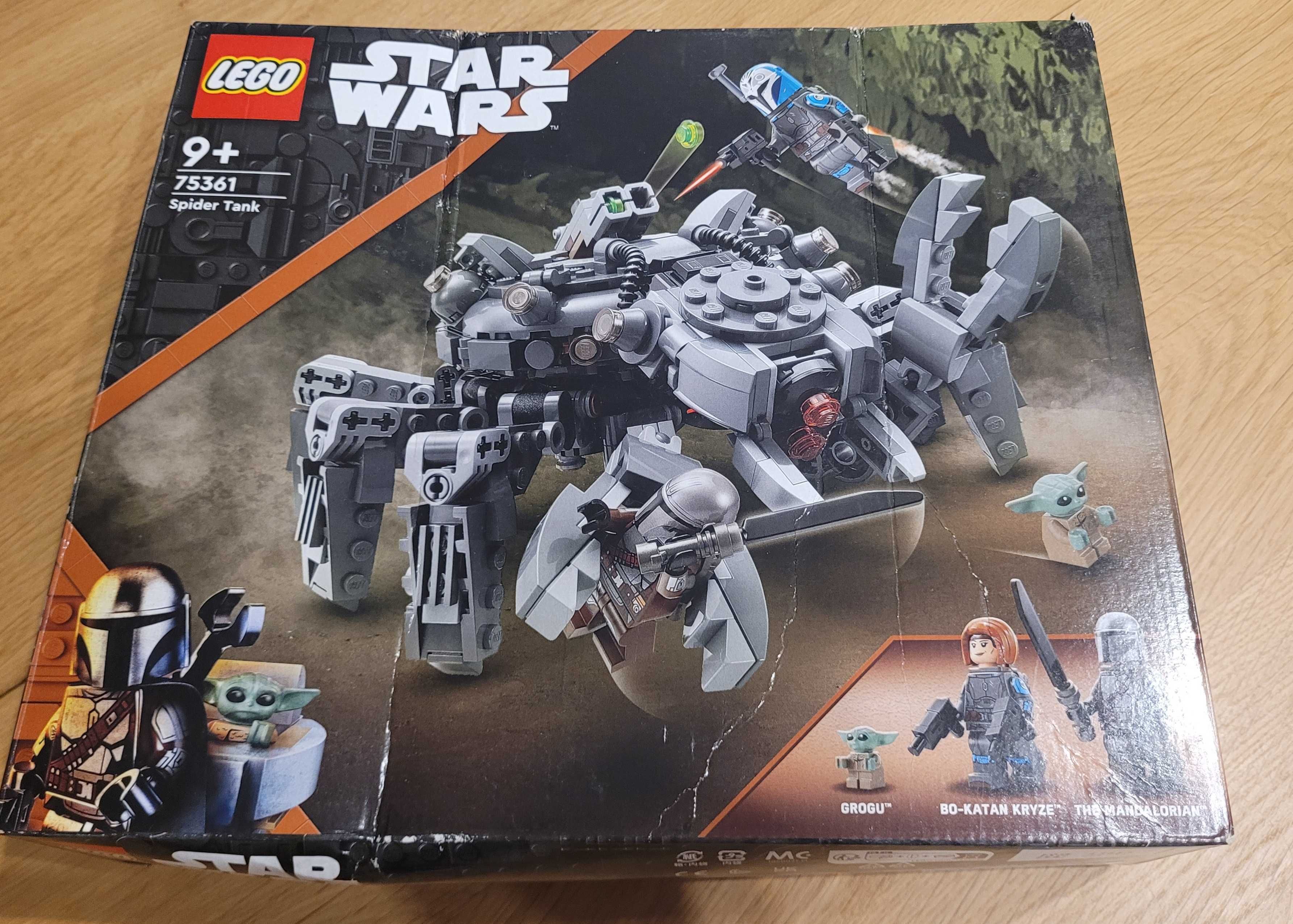 Lego spider tank 75361 figurki star wars