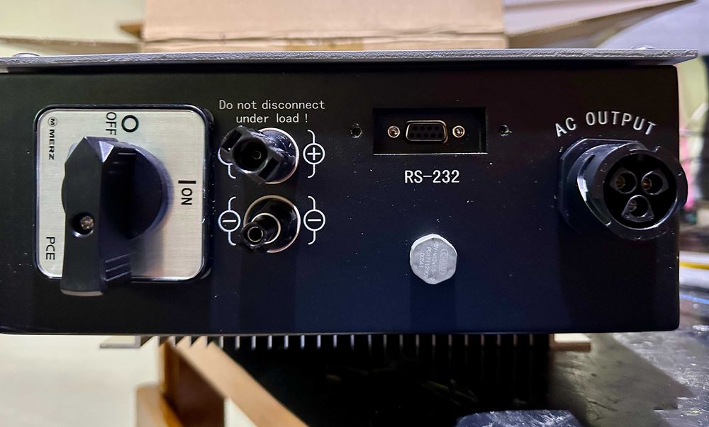 Inversor Monofásico 2000W Ongrid (Ligado à rede elétrica) Novo!