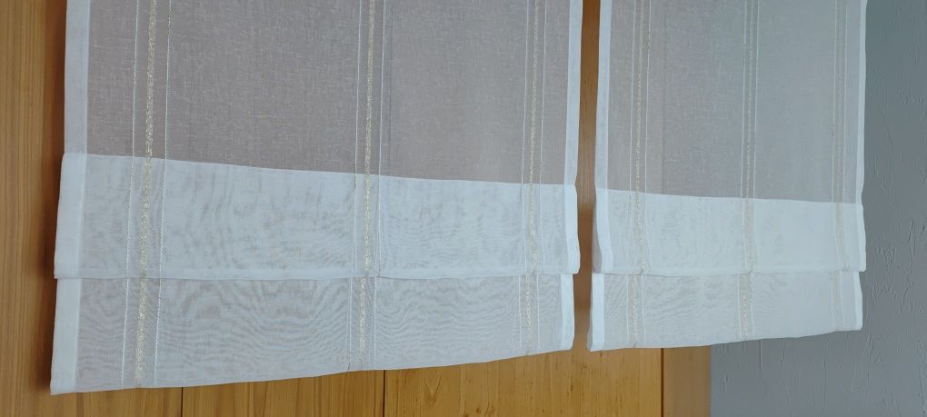 Nowy komplet ekrany, roletki 2x 74 x 91cm