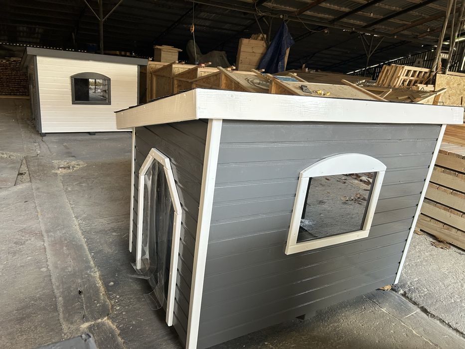 Будка собача велика для великих собак буда собакам утеплена велика