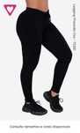 Leggings Femininas ROMANCE – Novas (Preto | Tamanho XL)