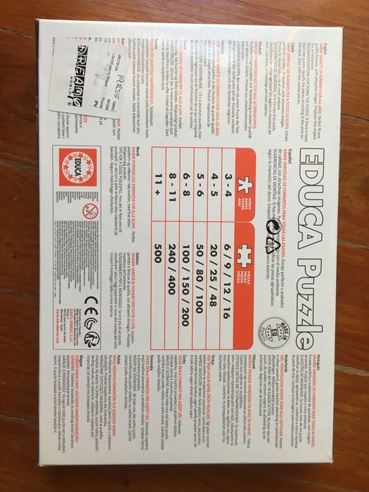 (Novo) 2 em 1 puzzles Star Wars 100 peças