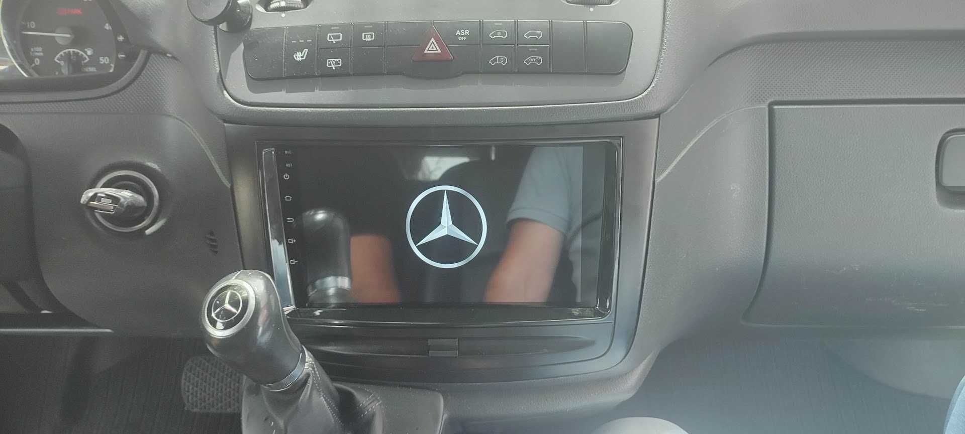 Rádio Mercedes ML W164 GL X164, R W251 SLK Viano Vito Sprinter CARPLAY