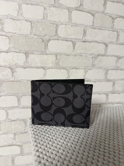 Подарунковий набір чоловічий Coach ремінь та гаманець