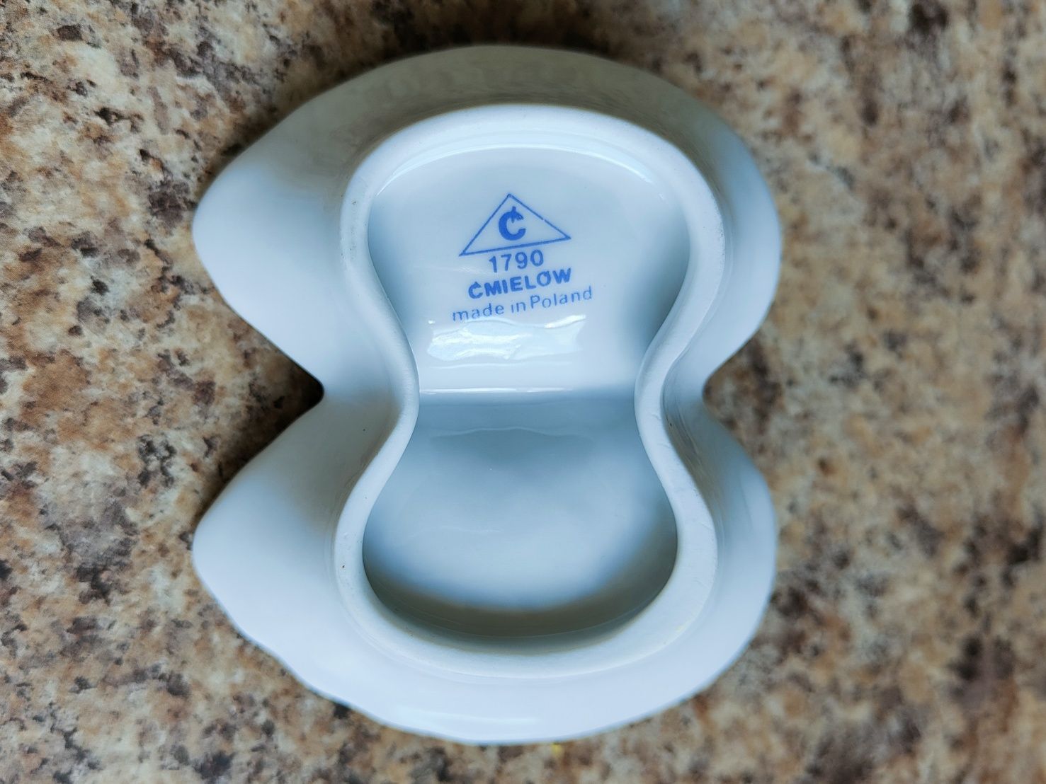 Przyprawnik Ćmielów sygnatura porcelana