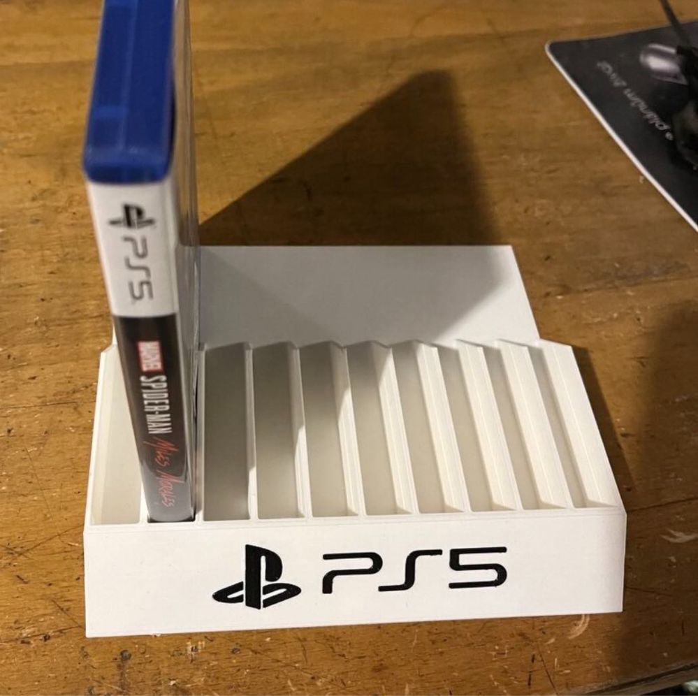 Підставка для дисків PS4 та PS5 3D друк