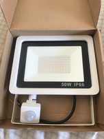 Luz led 50w com sensor