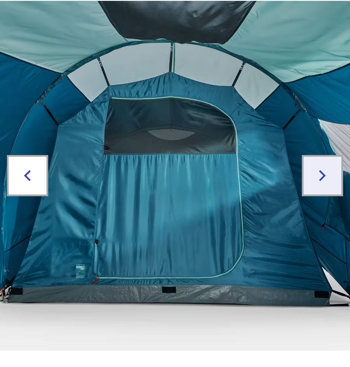 Tenda de campismo com varetas - Arpenaz 4.1 - Decathlon