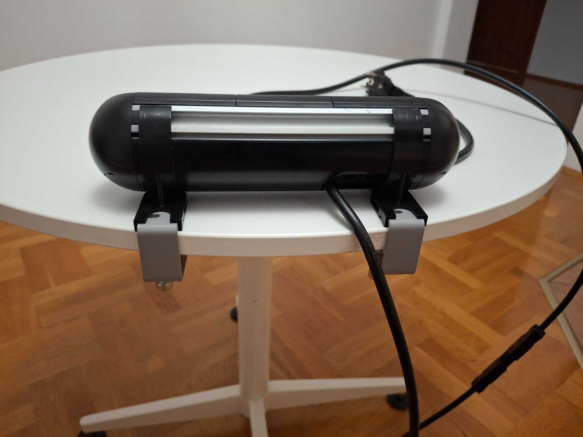 Nabiurkowa listwa zasilająca MEDIAPORT z portami USB