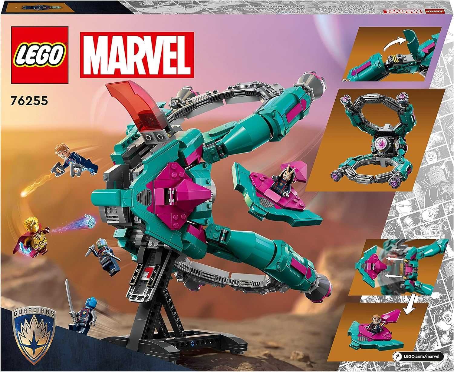 LEGO 76255 Marvel Statek kosmiczny Strażnicy Galaktyki