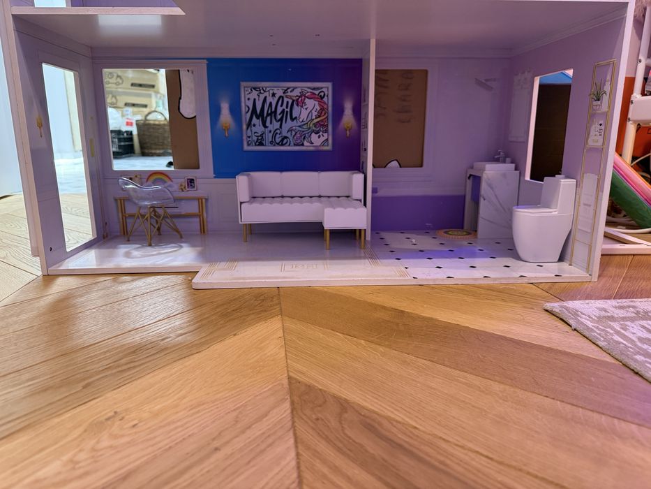 Rainbow High Duży Domek dla lalek z akcesoriami