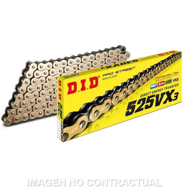 Kit Transmissão com corrente DID VX X-Ring Honda CB 500 de 1994 a 2003