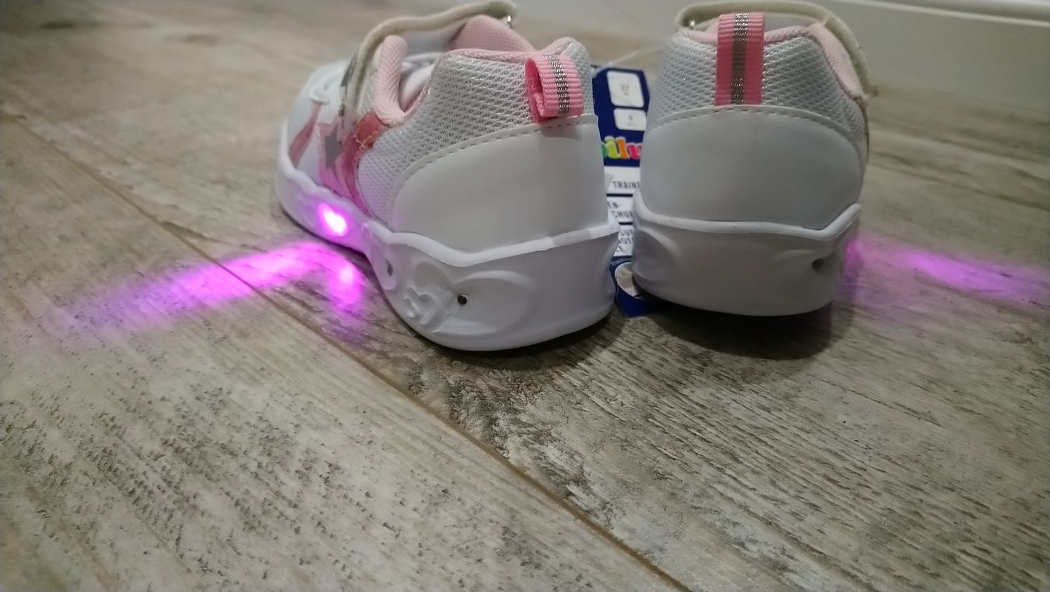 Buty sportowe świecące Led - Lupilu - rozm 27