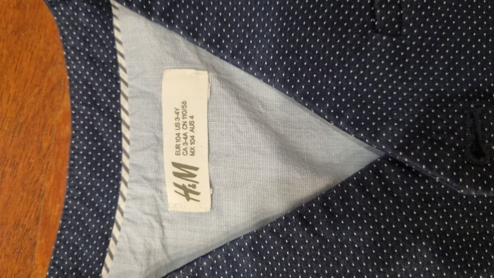 Elegancki komplet garniturowy H&M dla chłopca