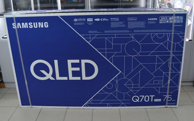 Телевізор Samsung 75'' QLED QE75Q77TAU (Новий/ Офіційний)