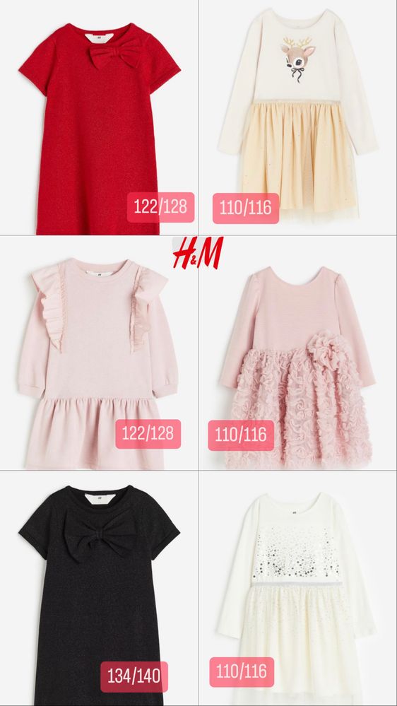 Плаття сукня  H&M 98-104