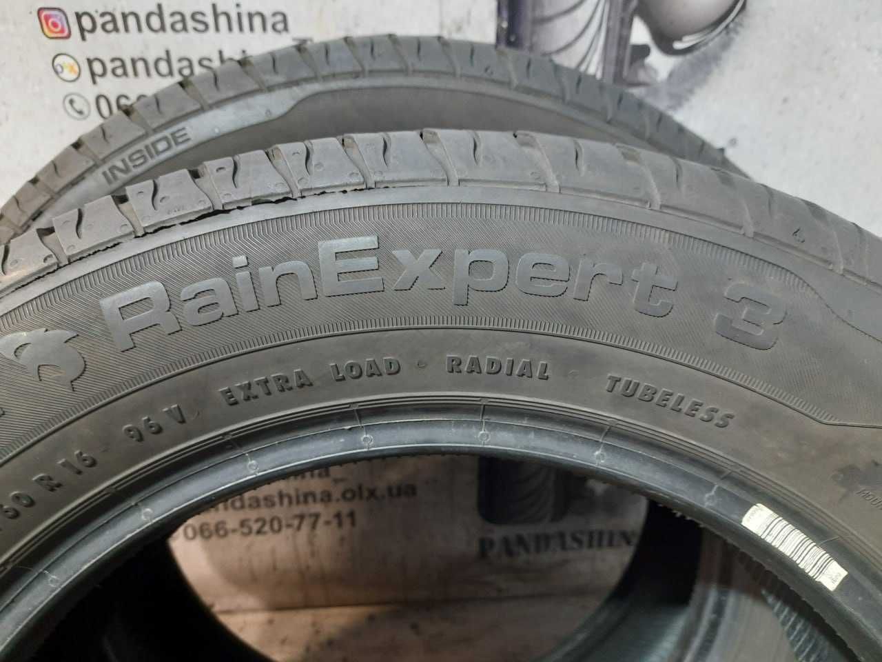 Шини 8-7мм 205/60 R16 UNIROYAL RainExpert 3 б/в літо склад