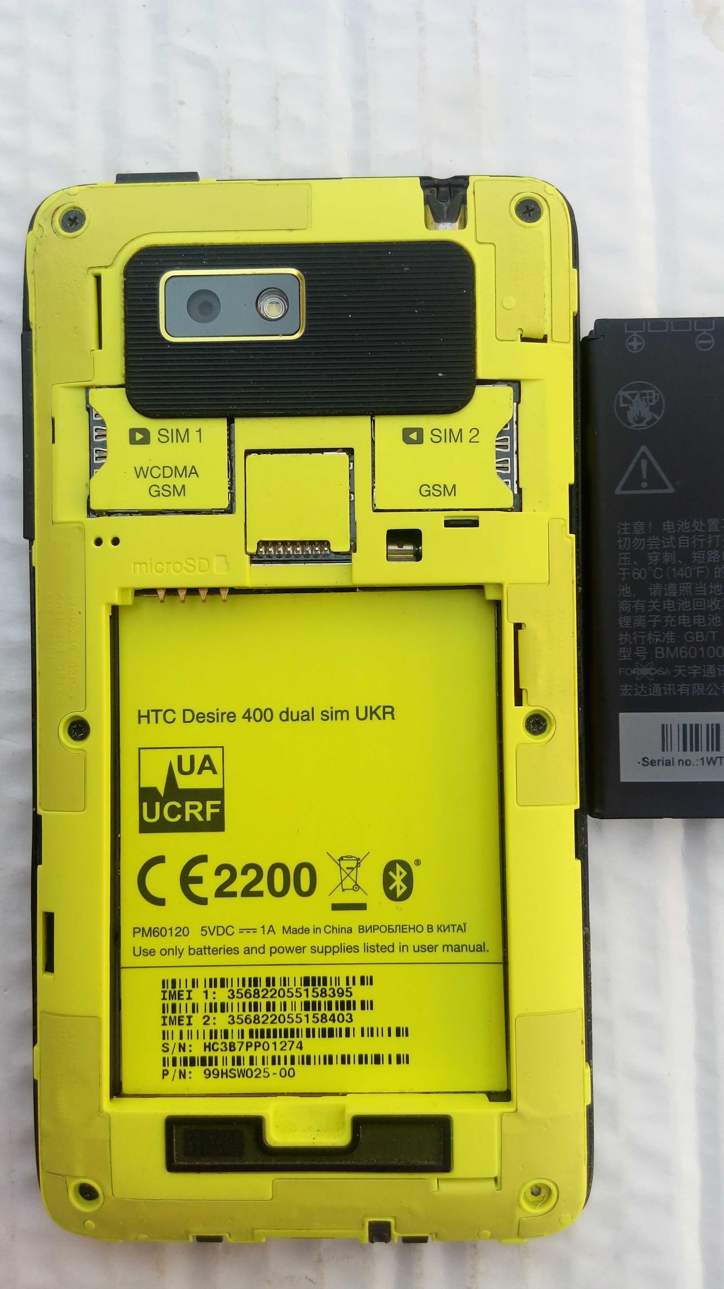 HTC Desire 400 dual sim
