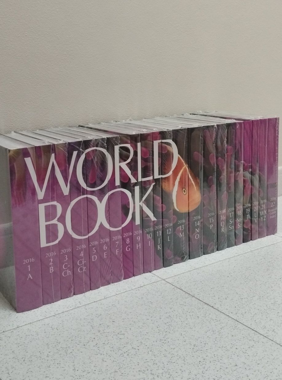 Enciclopédia World Book 2016 - Volume de 22 Livros (NOVO) - Completa