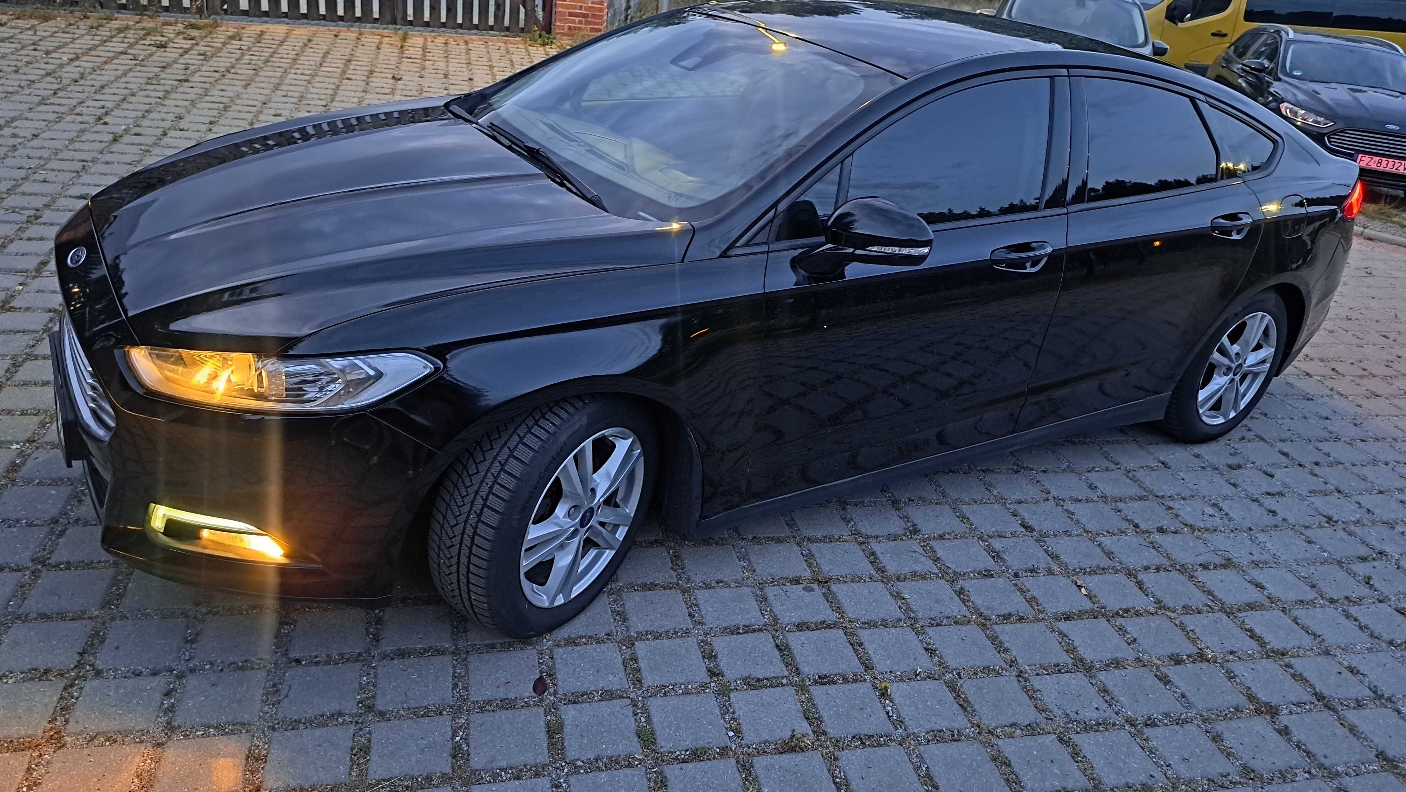 Ford Mondeo Mk5 1.5 tdci 2016r czarny jasny środek MEGA AUTKO Salon PL