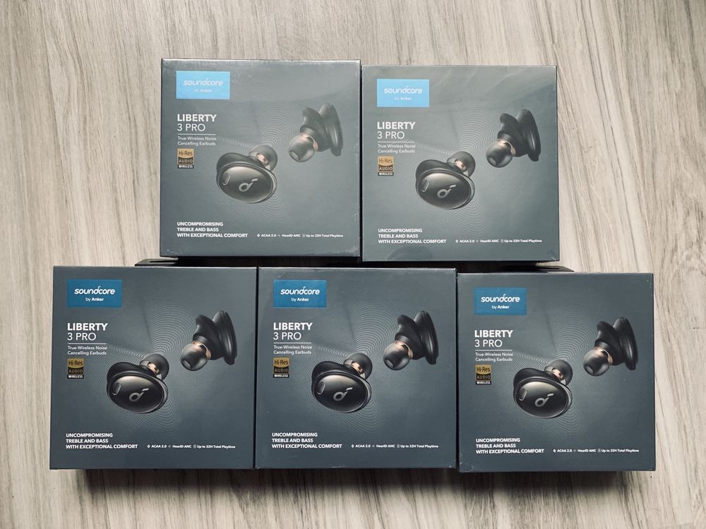 Навушники Anker Soundcore Liberty 3 Pro Black + New + Мін ціна!