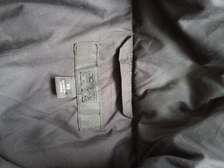 UNIQLO damska kurtka puchowa XS płaszczyk leciutka